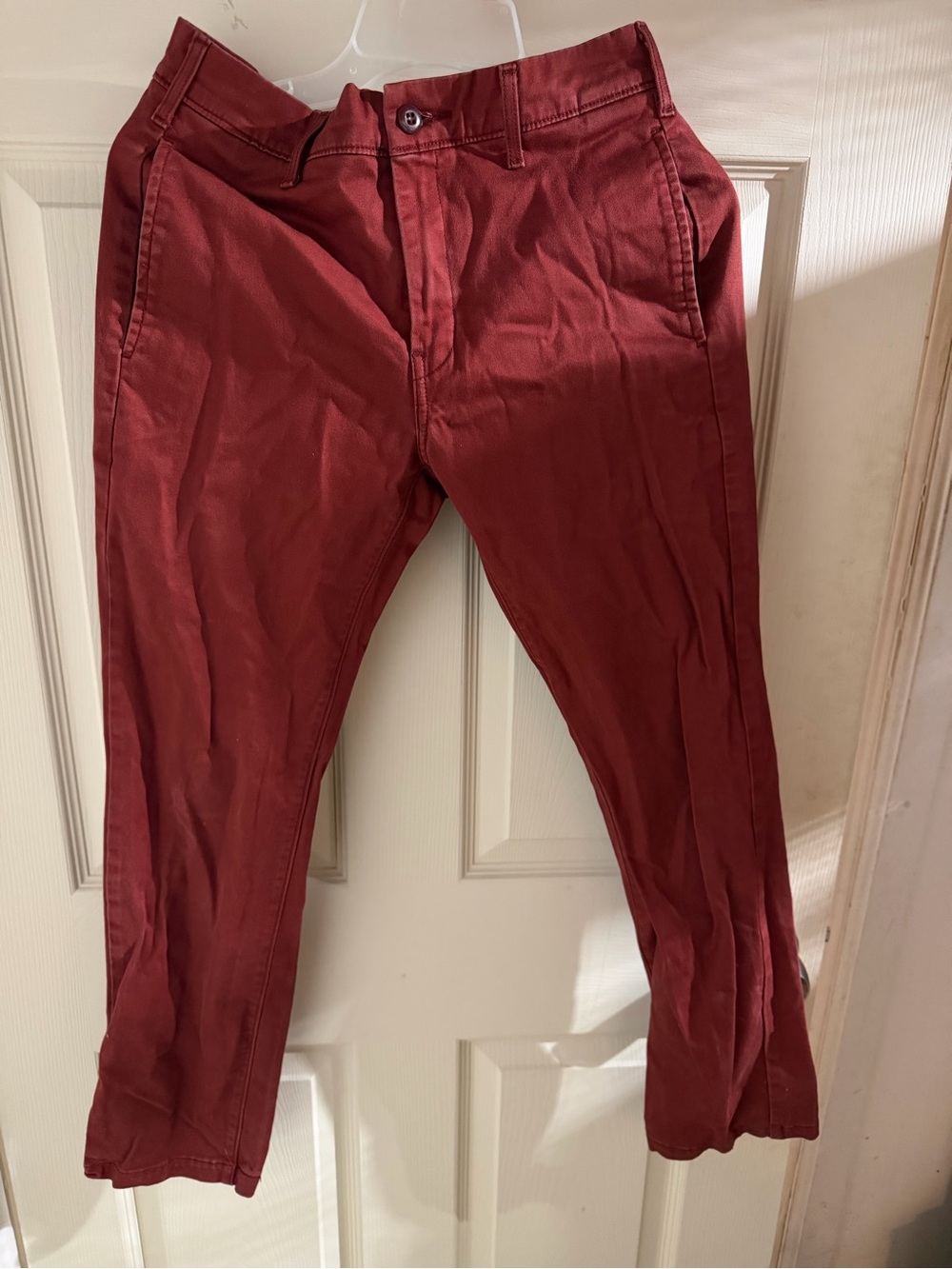 Signature by Levi Strauss Men's Brick Red Chinos